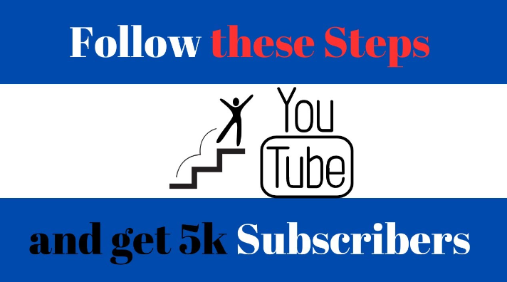 How to reach my first 5k followers on youtube?